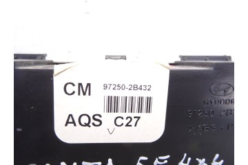 Mando climatizador, Hyundai Santa Fe (Cm) 2.2 CRDi Comfort 4X4 2009, 972502B432