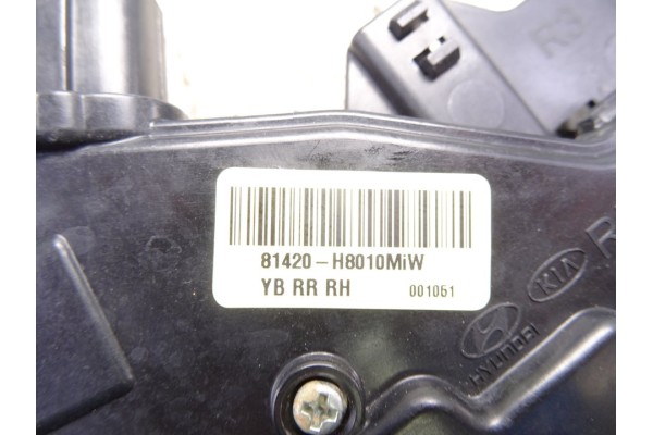 Cerradura puerta trasera derecha, Kia Rio (Yb) Concept 2023, 81420H8010 usado 5