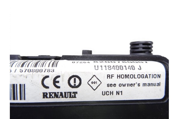 Caja reles / fusibles, Renault Scenic Ii (Jm) Authentique 2007, 8200780007 usado 5