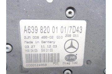 Luz interior, Mercedes-benz Viano (639) 2.2 CDI Compacto (639.811) 2004, A6398200101