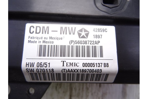 Módulo electrónico, Chrysler 300C (Le/lx) 3.0 Crd 2009, 56038722AP