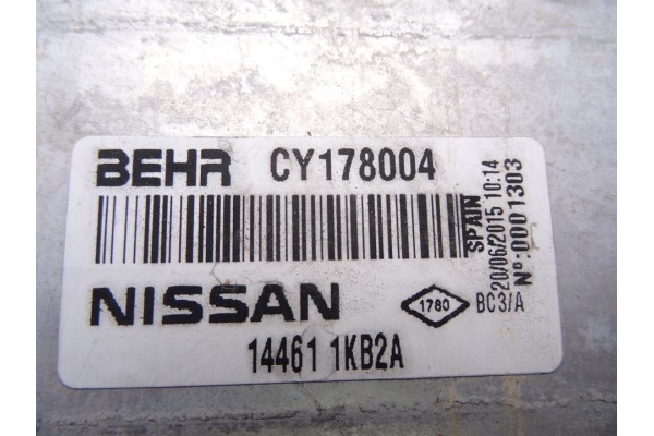 Intercooler, Nissan Pulsar (C13M) Acenta 2015, 144611KB2A