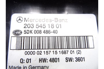 Caja reles / fusibles, Mercedes-benz Clase C (Bm 203) Sportcoupe C 200 Compressor (203.742) 2002, 2035451801