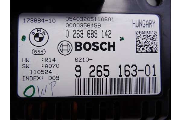 Cuadro instrumentos, BMW Serie 7 (F01/F02) 740d xDrive 2011, 9265163 usado 5