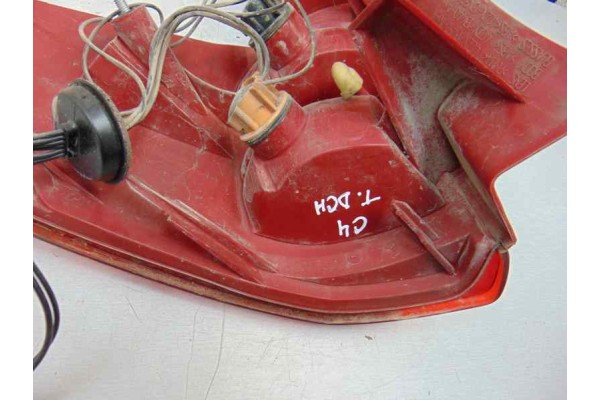 Piloto trasero derecho, Citroen C4 Berlina Collection 2005, 9655863980 usado 6
