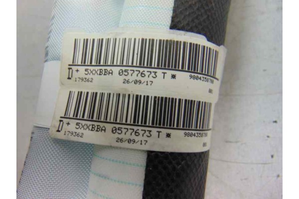 Airbag cortina delantero derecho, Citroen C4 Cactus Feel 2018, 9804358780 usado 5