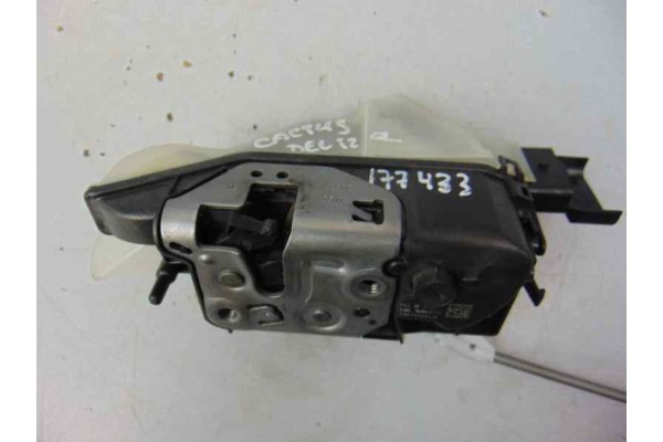 Cerradura puerta delantera izquierda, Citroen C4 Cactus Feel 2018, 190385 usado 6