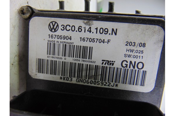 Abs, Volkswagen Passat Variant (3C5) Advance 2009, 3C0614109N