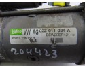 Motor arranque, Volkswagen Golf Vi (5K1)(10.2008) Rabbit BlueMotion 2010, 02Z911024A