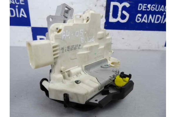 Cerradura puerta delantera izquierda, Audi A4 Avant (8E) 2.0 Tdi 2006, 8E1837015AA