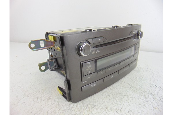 Sistema audio / radio cd, Toyota Auris (E15) Sol 2007, 86120-0250 usado 6