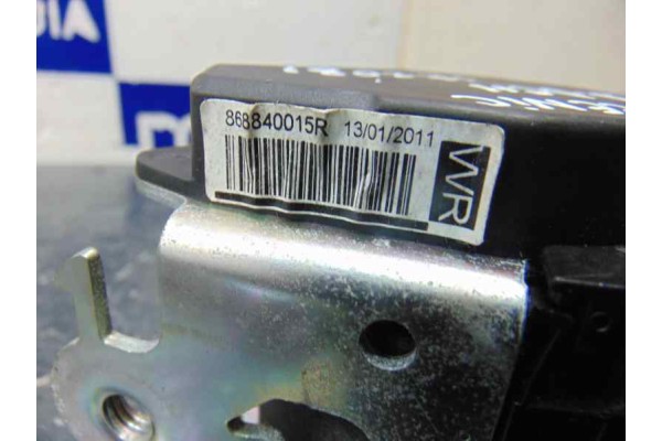 Cinturon seguridad delantero derecho, Renault Scenic Iii (Jz) Dynamique 2011, 878160011R usado 6