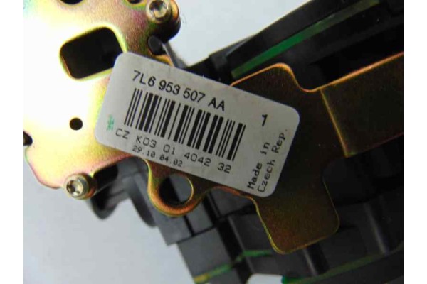 Mando luces, Volkswagen Touareg (7LA) Tdi V6 2004, 7L6953549D
