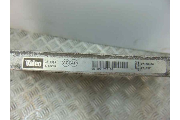 Condensador / radiador aire acondicionado, Peugeot 407 ST Sport 2004, 9652775780