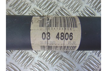 Transmision central, Mercedes-benz Clase C (Bm 203) Sportcoupe C 220 Cdi (203.706) 2004, 2034104806