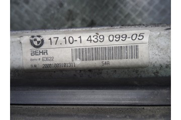 Radiador agua, Bmw Serie X5 (E53) 3.0i 2000, 1439099