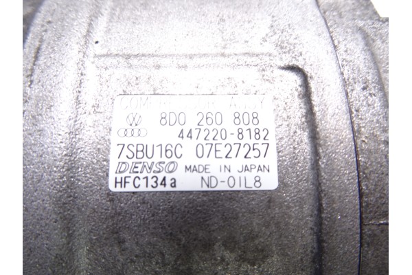 8D0260808 COMPRESOR AIRE ACONDICIONADO VOLKSWAGEN PASSAT BERLINA (3B3)