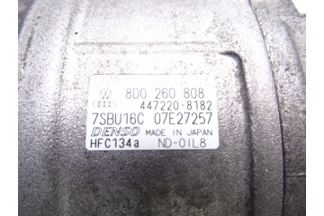 8D0260808  COMPRESOR AIRE ACONDICIONADO VOLKSWAGEN PASSAT BERLINA (3B3) Advance 2003 8D0260808 208305 VOLKSWAGEN - 1