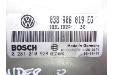 038906019EG  CENTRALITA MOTOR UCE SKODA SUPERB (3U4) Classic 2003 038906019EG 208350 SKODA - 1