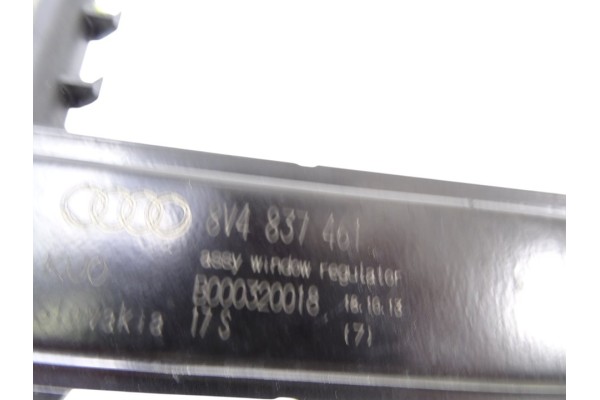 Elevalunas delantero izquierdo, Audi A3 Sportback (8VA) Ambiente 2013, 8V4837461 usado 6