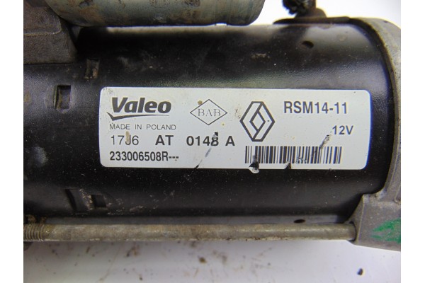 Motor arranque, Dacia Duster I Black Shadow 4x4 2016, 233006508R