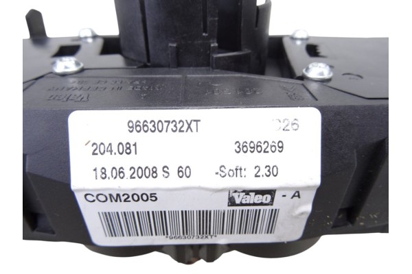 Mando luces, Peugeot 207 Confort 2008, 96630732XT