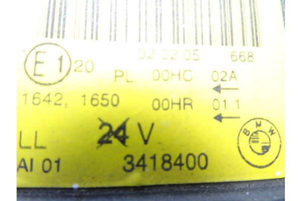 Faro derecho, BMW Serie X3 (E83) 3.0d 2005, 3418400 usado 6