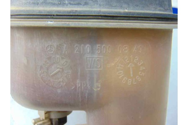Deposito expansion, Mercedes-benz Clase e (Bm 210) Berlina 200 Kompressor (210.048) 2001, A2105000849 usado 6