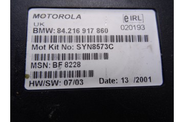 84216917860 MODULO ELECTRONICO BMW SERIE X5 (E53) 3.0i 2000 84216917860 209774 BMW - 1