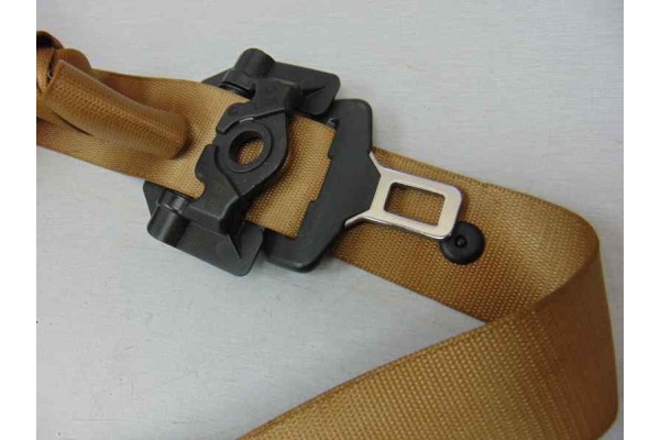 Cinturon seguridad delantero izquierdo, BMW Serie 7 (E65/E66) 730d 2008, 561078501 usado 6