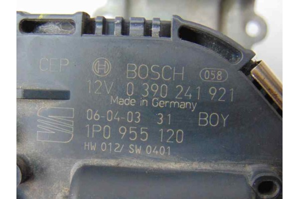 Motor limpia delantero, Seat Leon (1P1) Stylance / Style 2009, 1P0955024A