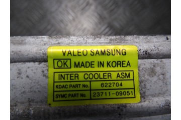 2371109051 INTERCOOLER SSANGYONG ACTYON 200 Xdi 2010 2371109051 209214 SSANGYONG - 2