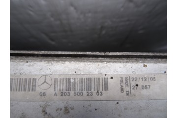 Radiador agua, Mercedes-benz Clase C (Bm 203) Berlina 270 Cdi (203.016) 2001, A2035002303