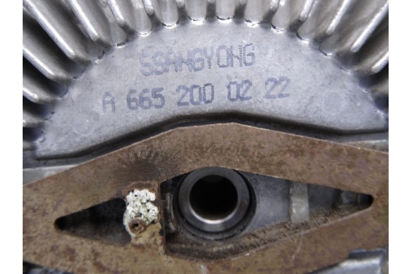 A6652000222 VENTILADOR VISCOSO MOTOR SSANGYONG ACTYON 200 Xdi 2010 A6652000222 209253 SSANGYONG - 2