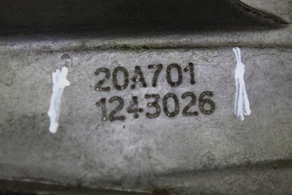 Caja cambios, Peugeot 208 Style 2016, 20A701