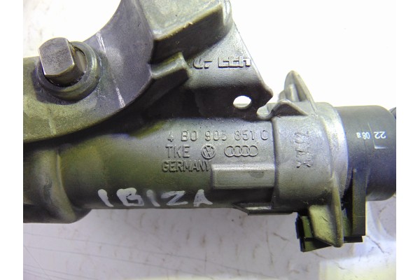 Antirrobo / llave contacto, Seat Ibiza Berlina (6J5) Ecomotive 2009, 4B0905851C