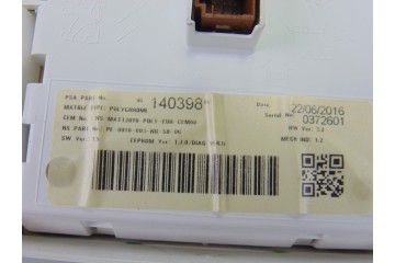 Cuadro instrumentos, Peugeot 208 GT Line 2016, 9814039880