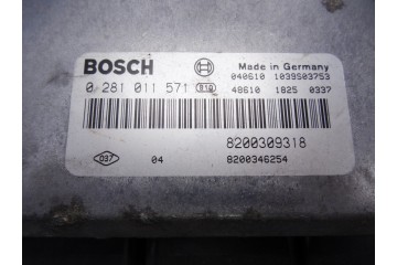 8200309318  CENTRALITA MOTOR UCE RENAULT LAGUNA II GRANDTOUR (KG0) Dynamique 2004 8200309318 209287 RENAULT - 1