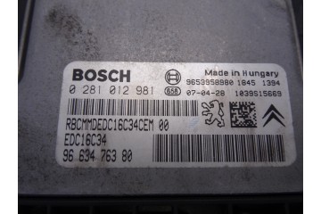 9663476380 CENTRALITA MOTOR UCE CITROEN C4 PICASSO