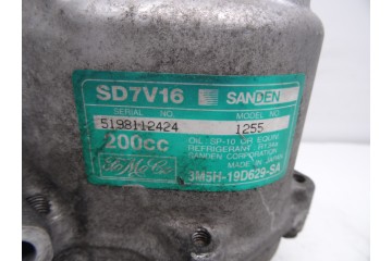 3M5H19D629SA  COMPRESOR AIRE ACONDICIONADO FORD FOCUS BERLINA (CAP) Ambiente (D) 2006 3M5H19D629SA 209455 FORD - 2