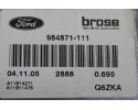 Elevalunas trasero derecho, Ford Focus Berlina (Cap) Trend 2005