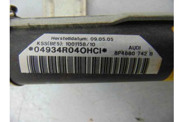 Airbag cortina delantero derecho, Audi A3 Sportback (8PA) 2.0 TDI Ambiente 2005, 8P4880742B