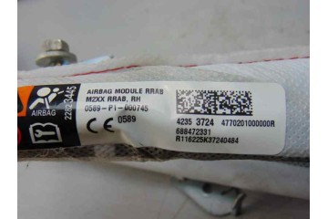 Airbag cortina delantero derecho, Opel Karl Selective 2017, 42353724