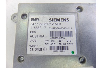 Módulo electrónico, Bmw Serie 7 (E65/E66) 740d 2007, 6931712
