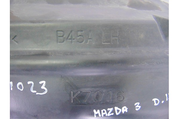 Paso rueda, Mazda 3 Berlina / Sedán (Bm/bn) Luxury 2014, B45AK7016