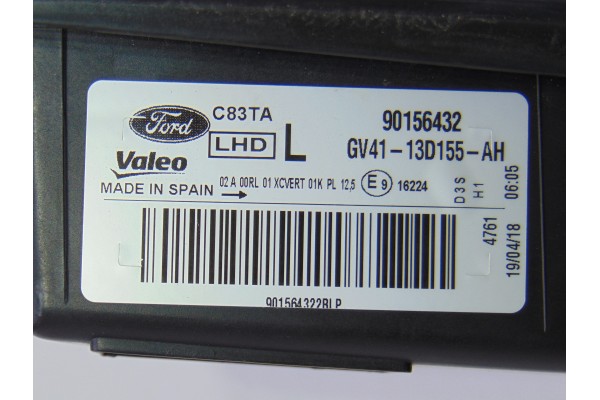 Faro izquierdo, GV41-13D155-AH