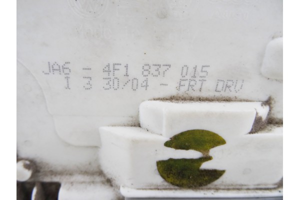 4F1837015  CERRADURA PUERTA DELANTERA IZQUIERDA AUDI A3 SPORTBACK (8PA) 2.0 TDI Ambiente 2004 4F1837015 210426 AUDI - 1