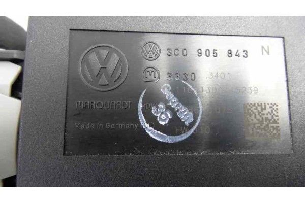 Conmutador de arranque, Volkswagen Passat Variant (3C5) Highline 2006, 3C0905843N