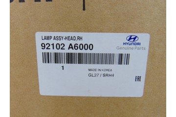 Faro derecho, Hyundai I30 (Gd) Classic 2012, 92102A6000