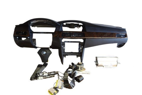 Kit airbag, BMW Serie 5 Berlina (E60) 525xi 2005 usado 8